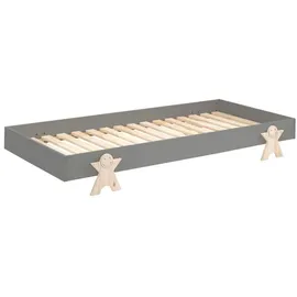 58 aufm Kessel Karlene 90 x 200 cm Grau