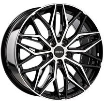 CARMANI 26 Max 7 x 17 5 x 108 ET50 MB65,1 Schwarz Poliert