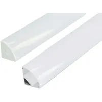 Energmix 2m Eckprofil Eckschiene Eckleiste Aluprofil Eck Alu Schiene