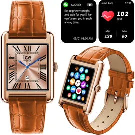 ICE-Watch ICE Smart TKS 2.0 Rectangular 1.41 Rose-Gold Brown