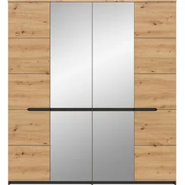 Home Affaire Kleiderschrank 180 x 198 x 59 cm Grau