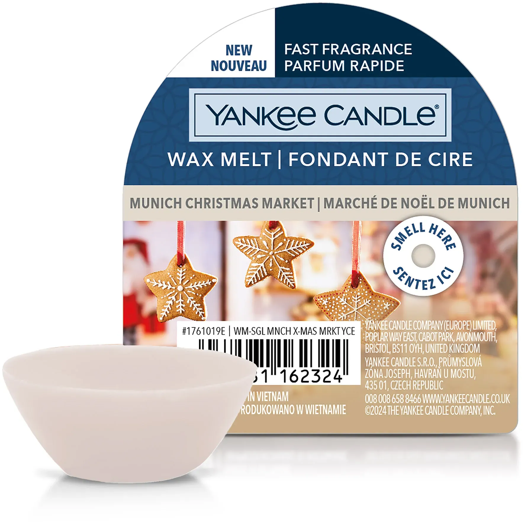 YANKEE CANDLE Wax Melt MUNICH CHRISTMAS MARKET 22 g Duftwachs