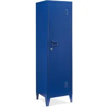 [en.casa] Einzelspind Kurikka 137 x 38 x 38 cm Blau
