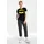 LOGOSHIRT T-Shirt "Batman", Damen, Gr. XS, schwarz (schwarz, gelb), 100% Baumwolle, bedruckt, mehrfarbig, normal, Rundhals, Shirts T-Shirt, mit coolem Superhelden-Print