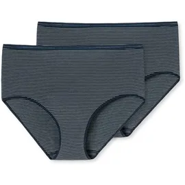 SCHIESSER Midi Slip 2 St. Dunkelblau 44