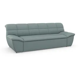 DOMO collection 3-Sitzer DOMO COLLECTION "SPLASH Breite 232 cm, moderne Sitz- und Rückensteppung, komfortabel", grün (mint), B:232cm H:76cm T:96cm, 100% Polyester, Sofas, flache Armlehnen zum Entspannen