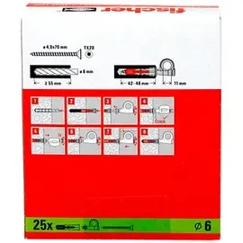Fischer Dübel EasyHook Loop 6 DuoPower