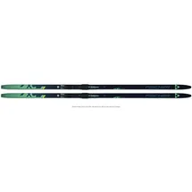 Fischer Crown EF Langlaufset Schwarz/Grau 199 cm