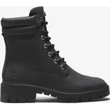 Timberland Womens MID LACE UP WATERPROOF Boot jet black 8.5 Wide Fit