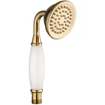 PaulGurkes Retro Handbrause Messing poliert (gold) Brause