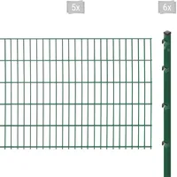 Arvotec Doppelstabmattenzaun »ESSENTIAL 103 zum Einbetonieren«, Zaunhöhe 103 cm, Zaunlänge 2 - 60 m 17057569-0 dunkelgrün H/L: 103 cm x 10 m