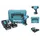 Makita DHG 181 RGJ Akku Heißluftgebläse 18 V 150 - 550°C + 2x Akku 6,0 Ah + Ladegerät + Makpac