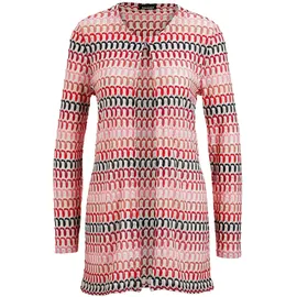 GOLDNER Langarm Spitzenjacke aus Jersey Koralle 19