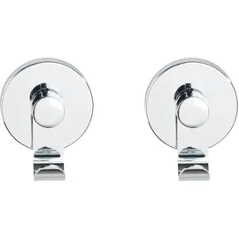 Wenko Irun Haken-Set 2er Set Silber