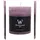 Wiedemann Kerzen Rustic Stumpenkerze 9 cm Mauve
