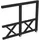 SKANHOLZ Carport-Seitenwand Andreaskreuz 2,55 x 2,10 m grau