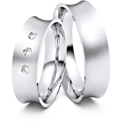 Partnerringe / Freundschaftsringe Neukirchen 925er Silber - 8465