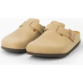 Birkenstock Boston Nubukleder geölt tabacco brown 46