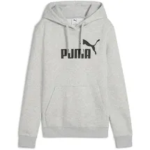 Puma Fleece Hoodie Light Gray Heather XXL
