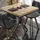 GGM Möbel ME Bistro Tisch | 70x70xH72cm | Eiche/ Schwarz