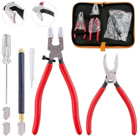 luxuskollektion Glasschneider Zange Brecher Klingen 9Pcs