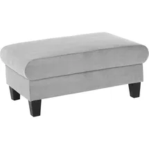 Cotta Stauraumhocker "Morven", grau (light grau), B:100cm H:45cm T:65cm, Microfaser PRIMABELLE (100% Polyester);Flachgewebe (100% Polyester);Samtstruktur (100% Polyester), Hocker, Hocker mit Stauraum Polsterhocker, mit Stauraum