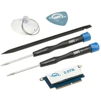 OWC 2.0TB (1920GB after OP) Aura Pro NT for 2016-2017 TB3 non-Touchbar MBP End user retail kit : Drive (2000 GB, M.2), SSD