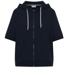 Cecil Sweatjacke mit Kapuze Blau L