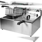 Yato Gastro Fritteuse 2x11,5L 2x5000W 490x595x360mm 380-400V