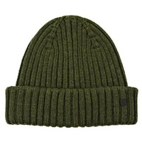 Esprit Beanie Mütze mit Ripp-Muster grün