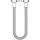 Hansgrohe Metallbrauseschlauch Axor 1250mm, brushed gold optic