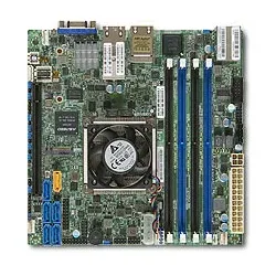 Supermicro X10SDV-TLN4F - Motherboard - Mini-ITX
