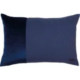 Esprit Kissenbezug Harp 38 x 58 cm Polyester Blau Navy