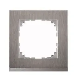 MERTEN MEG4010-3646, Aluminium, Edelstahl, Metall, Thermoplast, Schraubenlos, Me