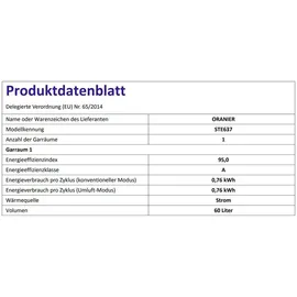 Oranier STE637 Weiß