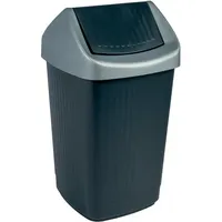 teko bekaform Bekaform Schwingdeckeleimer 50 l Anthrazit