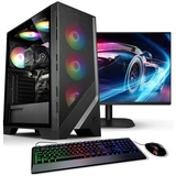 Kiebel Online Gamer AMD Ryzen 5 4600G, 8 GB, 1000 GB), PC Schwarz