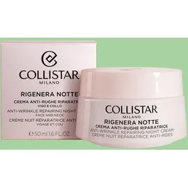 Collistar Rigenera Anti-Faltencreme Nachtcreme 50 ml