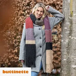 Strickanleitung – Maxi-Schal aus Woll Butt Versailles Big
