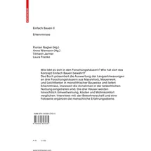 Birkhäuser Verlag AG Einfach Bauen II