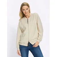 Heine Shirtjacke in Beige 48