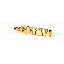 PURELEI Gemini Letter Charm