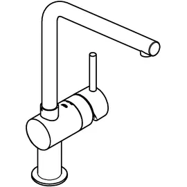 Grohe Minta Einhebelmischer Cool Sunrise gebürstet