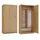 Topeshop SD-90 ARTISAN Kleiderschrank 90 x 50 x 200 braun