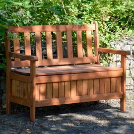 Dobar Gartenbank 115 x 58 x 89 cm braun