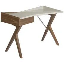 ac angel cerda Schreibtisch Nussbaum Grau