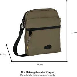 CAMEL ACTIVE Terra Umhängetasche Nylon Grün