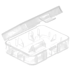 Transportbox für Batterien und Akkus: 1/2A, 14500, AA, R6
