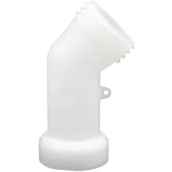 IBC Auslaufstutzen 1-teilig 45° - Anschluss S60x6 / 62mm