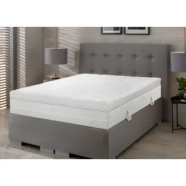 Beco Topper »Greenfirst Soft«, (1 St.), Topper in 90x200 cm und diversen Größen, Matratzentopper mit Gelschaum, weiß